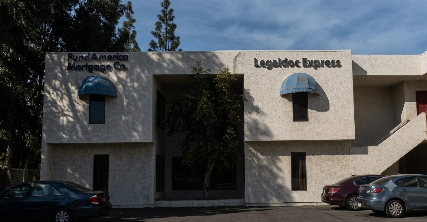 LegalDoc Express office building in Santa Ana, California